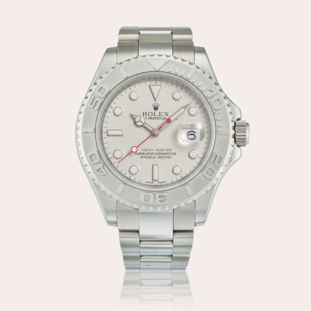 Rolex Reference 16622 Yacht-Master | A stainless steel and platinum automatic wristwatch with date and bracelet, Circa 2007