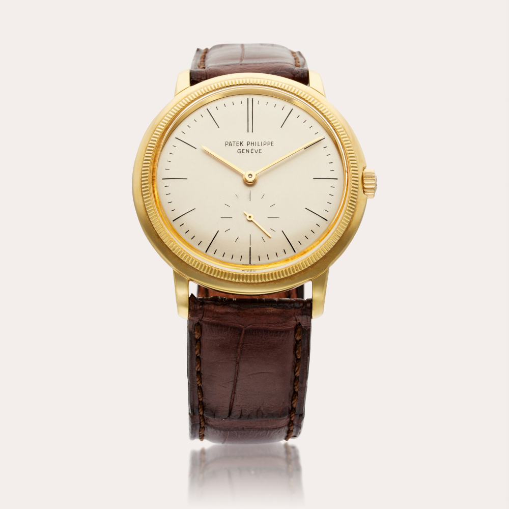 Patek Philippe Reference 3454 Calatrava | A yellow gold automatic wristwatch, Circa 1965