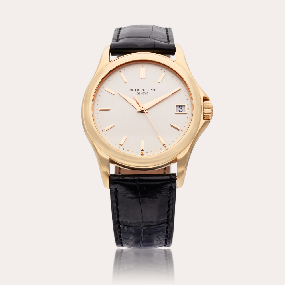 Patek Philippe Reference 5127 Calatrava | A pink gold automatic wristwatch with date, Circa 2010