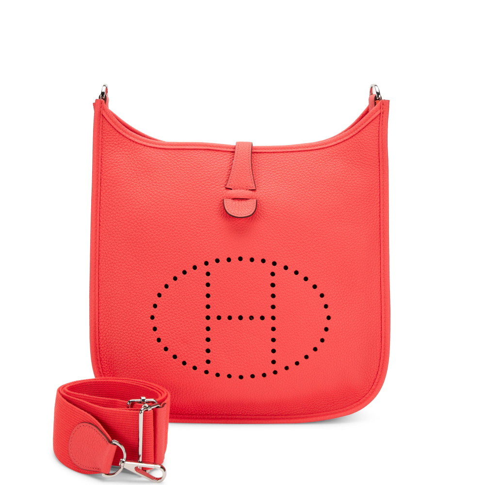 Hermès

Rose Texas Clemence Evelyne PM Palladium Hardware, 2023
