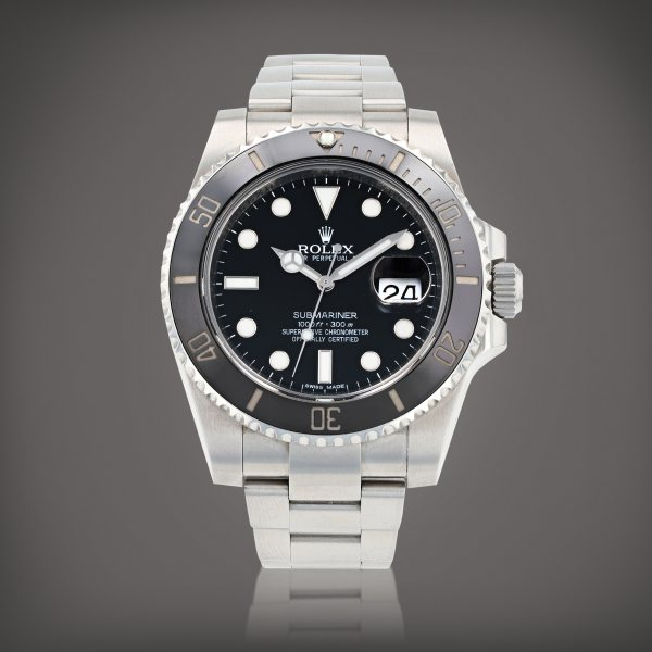 Submariner, reference 116610 Montre bracelet en acier avec date | Stainless steel wristwatch with date and bracelet Vers 2010 | Circa 2010