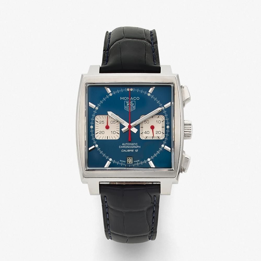TAG HEUER MONACO. REF. CAW2111-0. A stainless steel self winding chronograph by Tag Heuer, circa 2018.