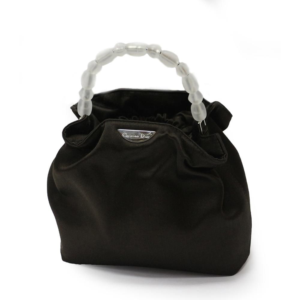 DIOR Malice handbag in brown canvas