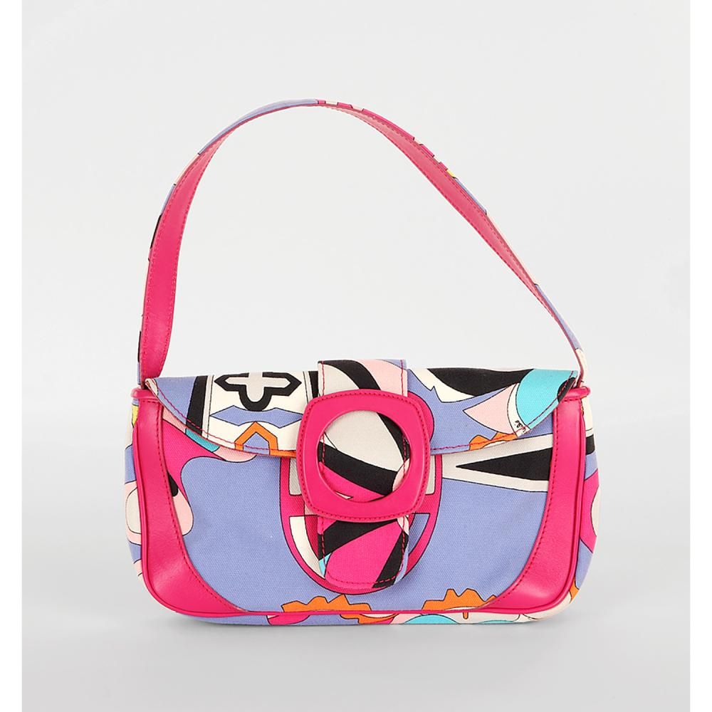 EMILIO PUCCI Handbag in print canvas