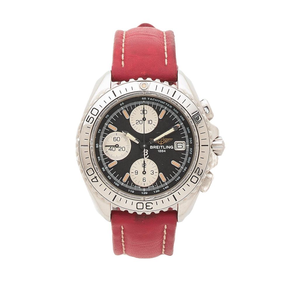 BREITLING SHARK. REF. A13051. A stainless steel self winding wristwatch by Breitling, from the 90's.