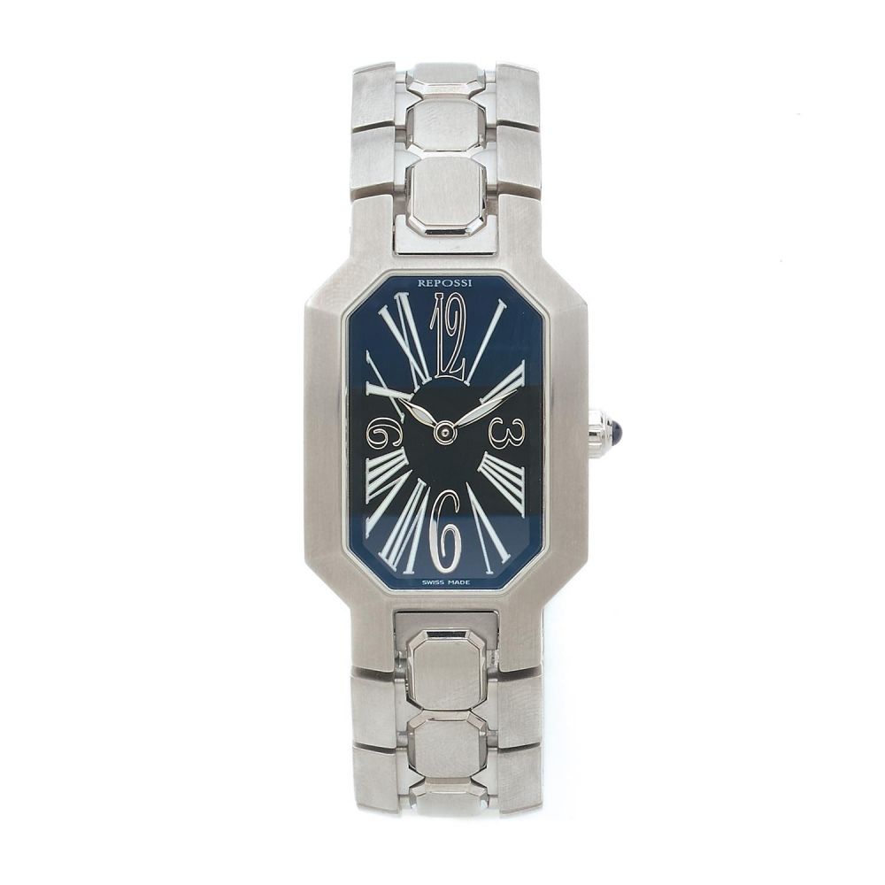 REPOSSI A stainless steel quartz wristwatch by Repossi. New condition.